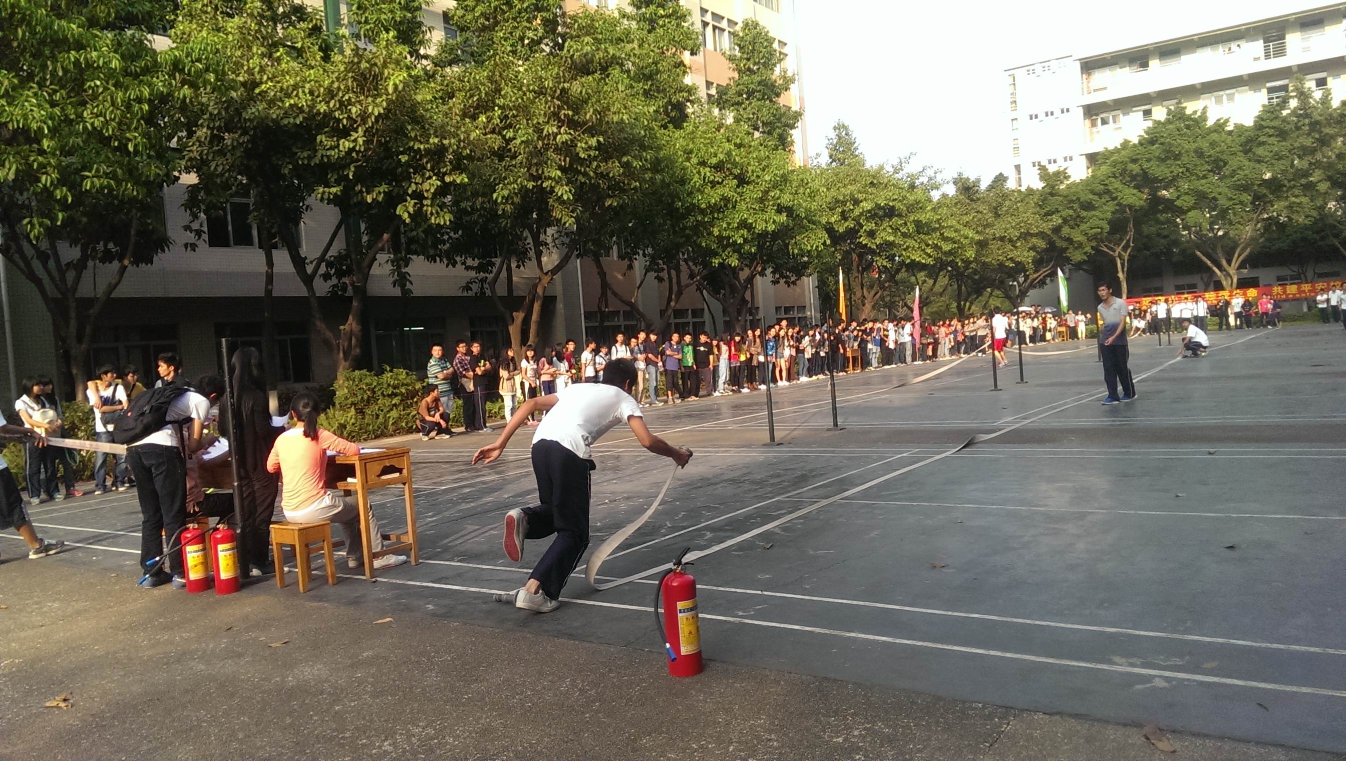 消防演练现场-1