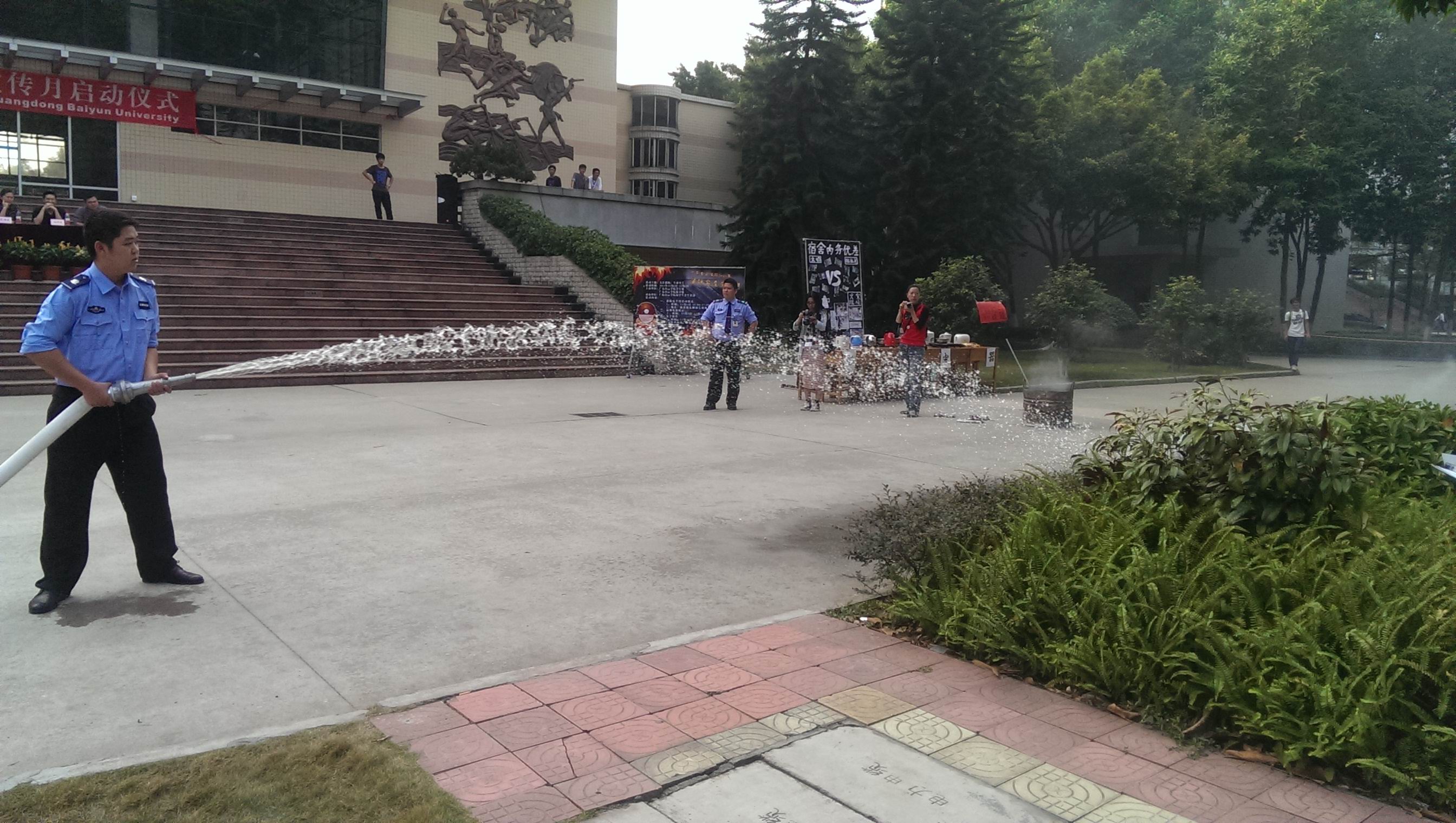 消防演练现场-3