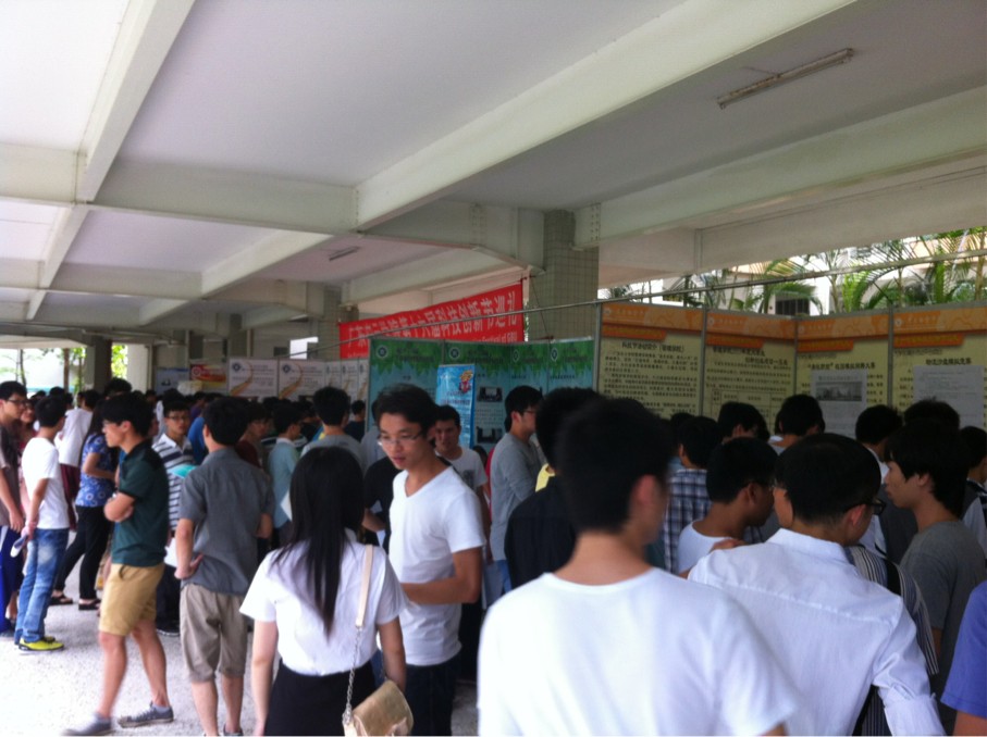 机电学院2013上学期人才招聘会1